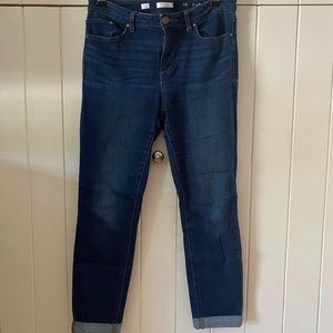 Lauren Conrad Cuffed Skinny Ankle Jeans